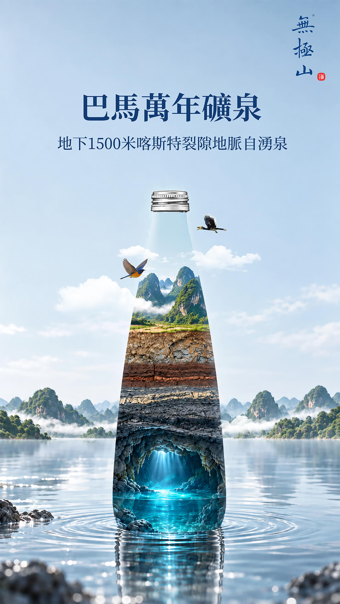 无极山矿泉水 - 源自巴马