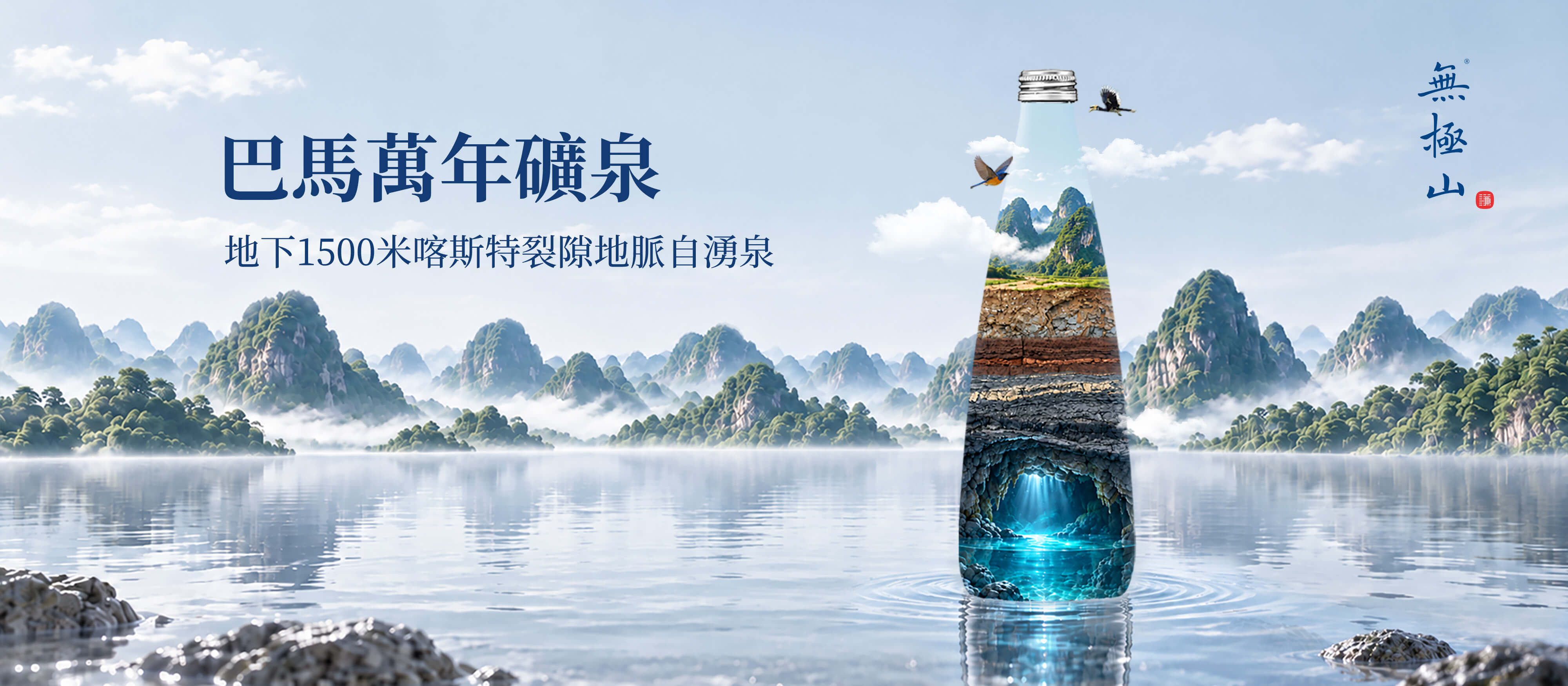 无极山矿泉水 - 源自巴马